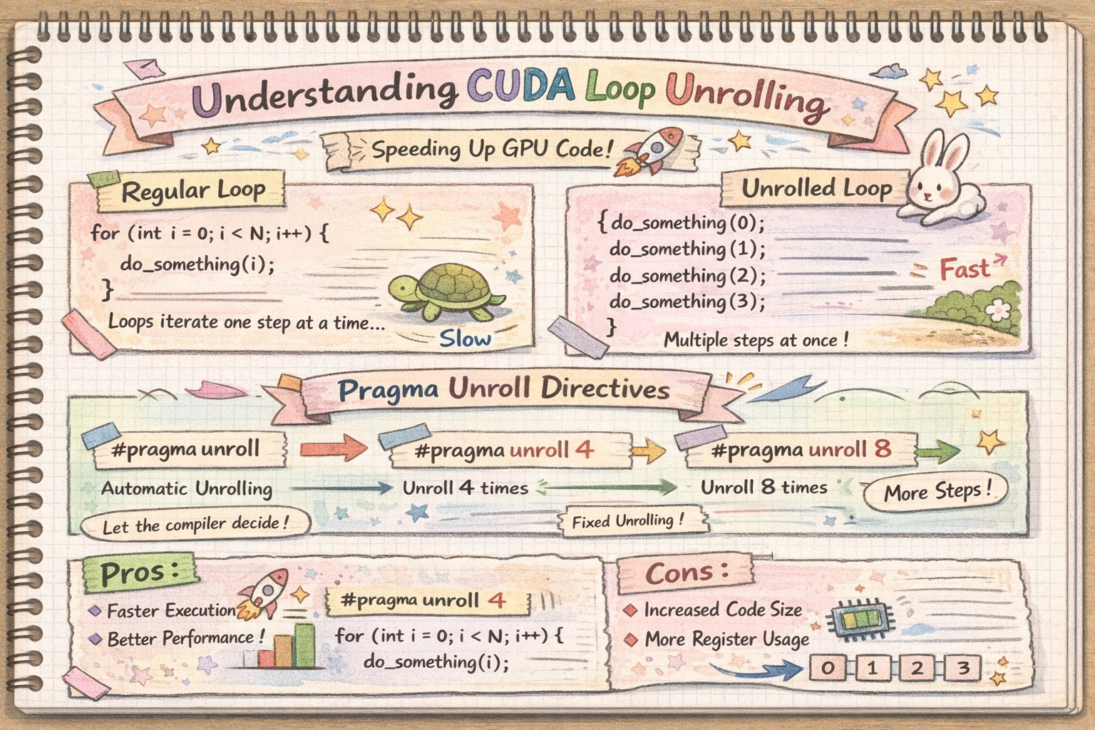 CUDA 性能知识点：#pragma unroll 可能让你更慢