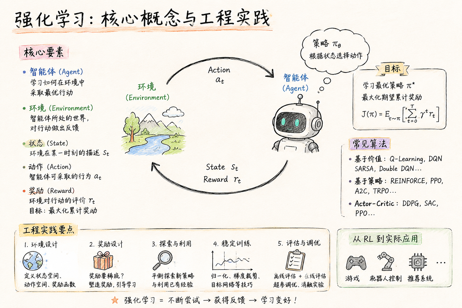 从 Rollout 到 Loss：面向 RL Infra 工程师的大模型强化学习概念与工程原理梳理